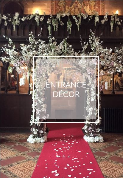wedding entrance and arch ideas