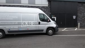 Event Hire Delivery/Collection Van