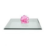 Square Table Mirror with Bevelled Edge (30cm)