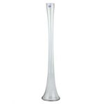80cm Clear Narrow Lily Vase 