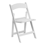 White Folding Chair