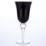 Black Crystal Glass (White Wine)