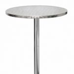 Stainless Steel / Chrome Poseur Table