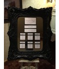 Ornate Table Plan Mirror (Black)