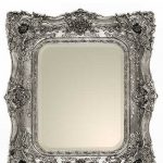 Ornate Table Plan Mirror (Silver)