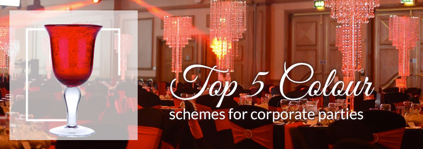 Top 5 Colours for Corporate Parties