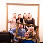 Giant Gold Photo Op Frame