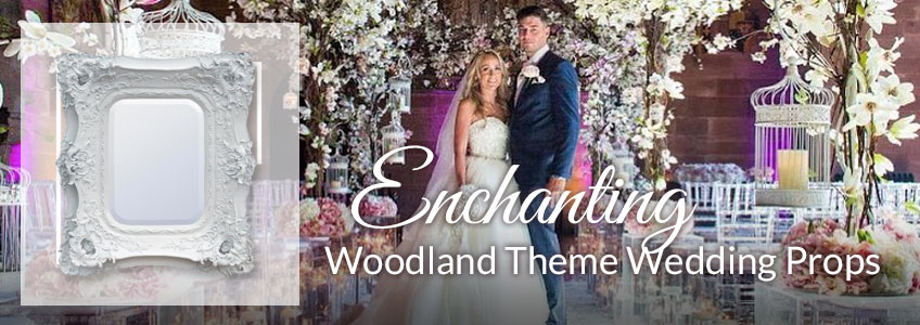 Enchanting Woodland Theme Wedding Props