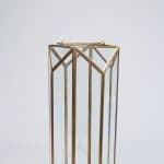 50cm Gold Geometric Lantern