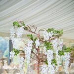 Whimsical Wisteria Tree Centerpiece