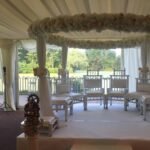 White Bride and Groom Arm Chairs
