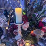 Wooden Pillar Candle Holder