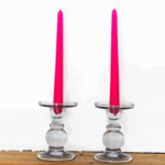 Glass Pillar / Taper Candle Holder