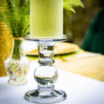 Glass Pillar / Taper Candle Holder