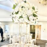 Silk Ivory & Foliage Ball 