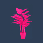 Neon Tropical Plants