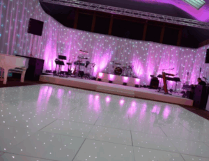 White LED dancefloors