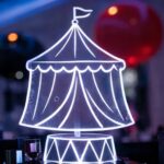 Acrylic Circus Themed Centerpieces 2D
