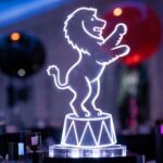 Acrylic Circus Themed Centerpieces 2D