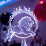 Acrylic Circus Themed Centerpieces 3D