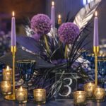 Blue Palm & Purple Display