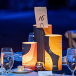 Branded Cylinder Centrepiece