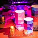 Branded Cylinder Centrepiece