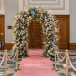 Bridgerton / Pastel Floral Entrance Arch