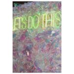 Crushed Foil Wall - Silver Crushed Foil Back Drop