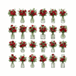 Crystal Bud Vase Fresh