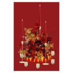 Low Floral Circus Display Option 2