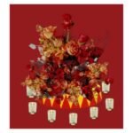 Low Floral Circus Display Option 2