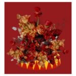 Low Floral Circus Display Option 2