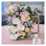 Low Floral Cube