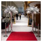 Luxury Large Floor Standing Feather Towers