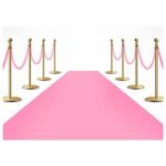 Pink Entranceway Carpet