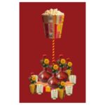 Popcorn Circus Centerpiece