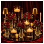 Red Eclectic Display - Fresh - 5 Bud Version