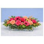 Trough Vase Display - Foliage & Florals - Fresh