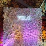 Crushed Foil Wall - Silver Crushed Foil Back Drop