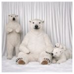 Winter Wonderland Polar Bear Backdrop