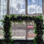 Silk Square Foliage and Floral Arch