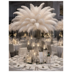 Premium Feather Table Centrepice