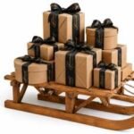 Sleigh with presents