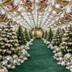 Silver Foil Balloon Entrance