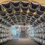 Silver Foil Balloon Entrance